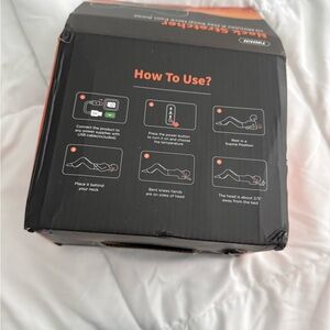 Black USB Neck Heat Therapy Pillow - Portable Neck Warmer